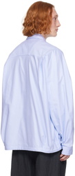 Juun.J Blue Coach Shirt