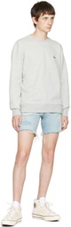 Levi's Gray Core Ng Crew Sweatshirt
