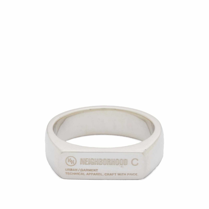 Photo: Neighborhood Men's Signet Ring in Silver