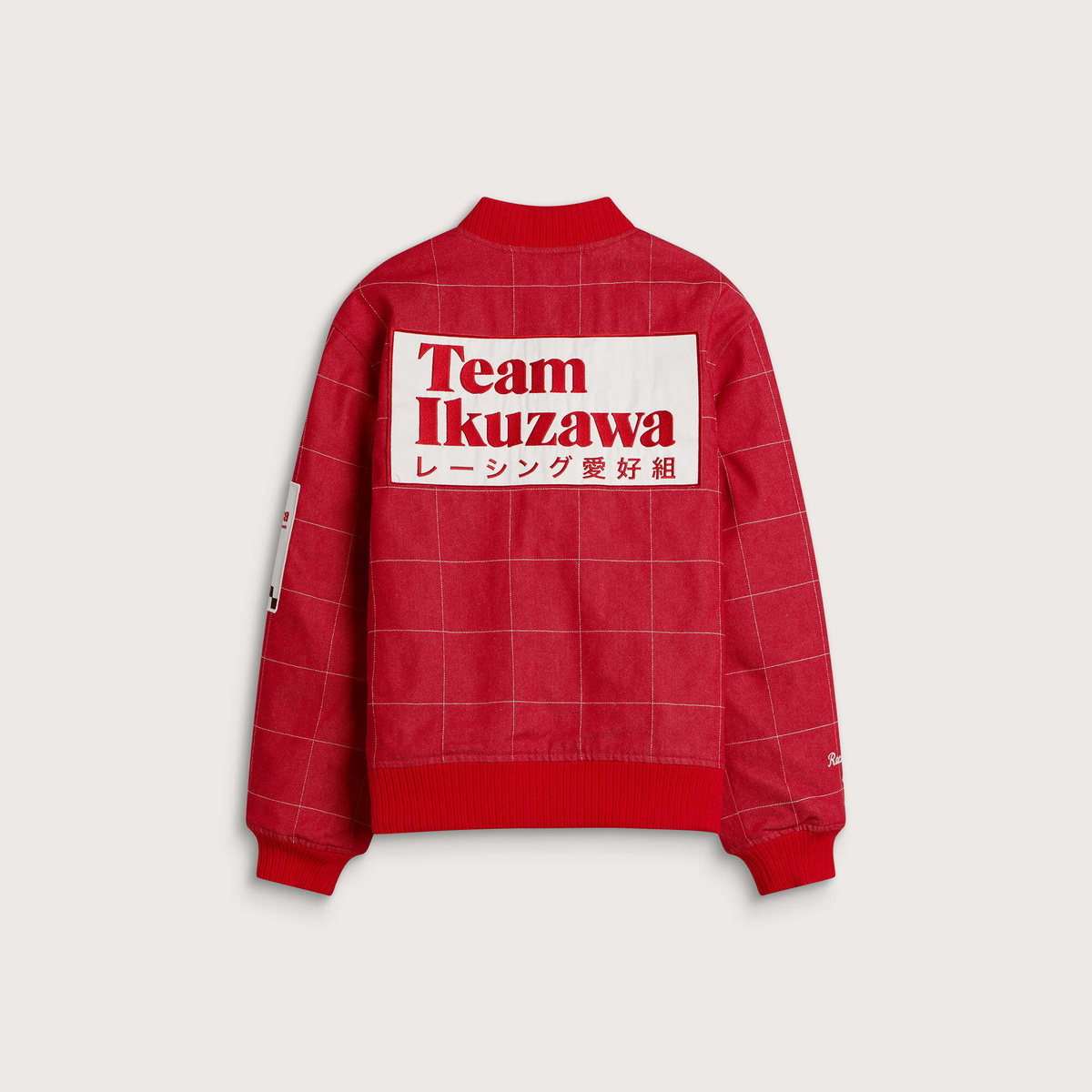 Team Ikuzawa Aikou-Gumi Denim Jacket in Red