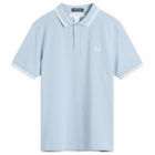 Comme des Garçons SHIRT Men's x Fred Perry Polo Shirt in Sky Blue