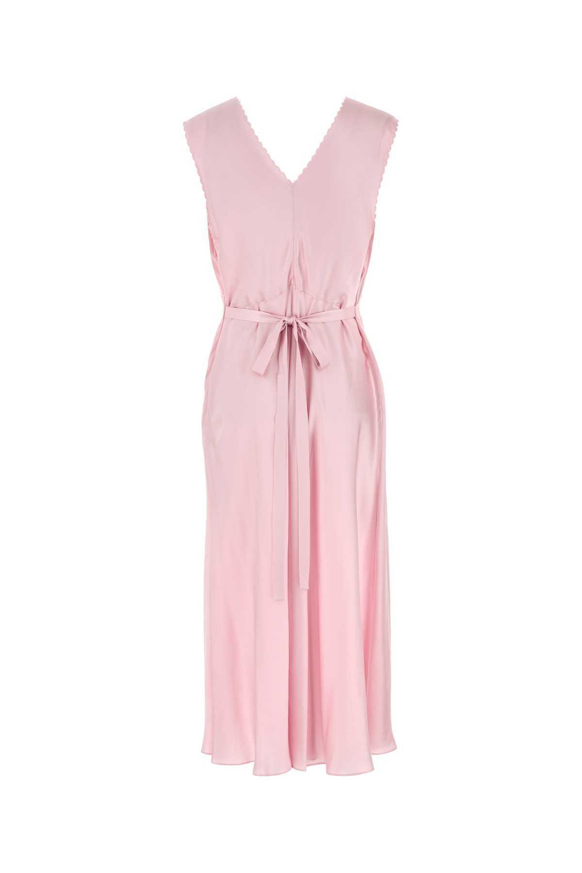 ワンピース Prada Pink Satin Dress Prada Satin Mini Dress | Pink | FARFETCH