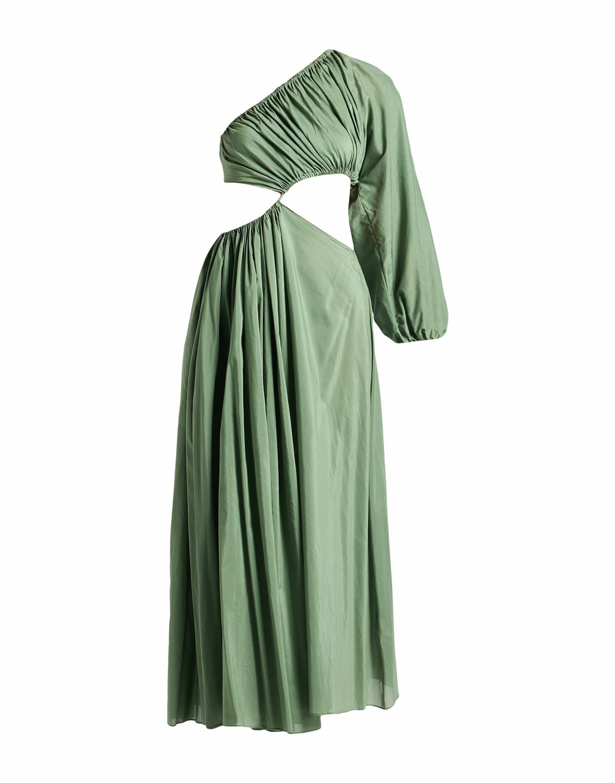 Matteau Womens Maxi dress Military in Green