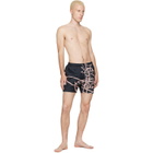 Vivienne Westwood Black Surf Boxer Swim Shorts
