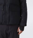Moncler Grenoble Servance virgin wool down ski jacket