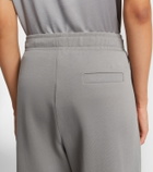 'S Max Mara Cotton-blend wide-leg sweatpants