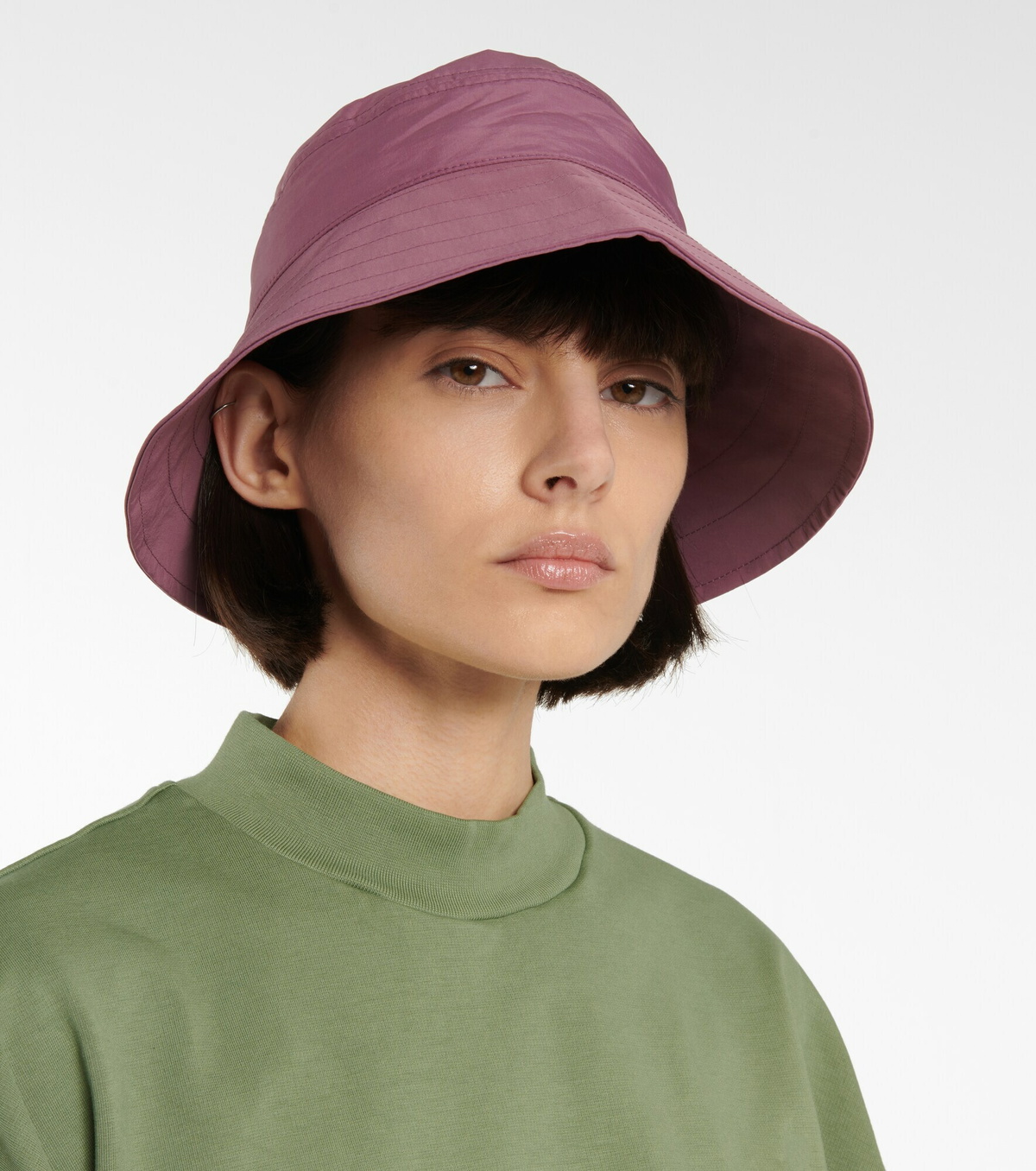 The Attico Nylon bucket hat The Attico