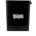 Flagstuff Men's Waste Paper Bin in Black/White