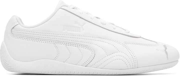 Photo: PUMA White Speedcat Sneakers