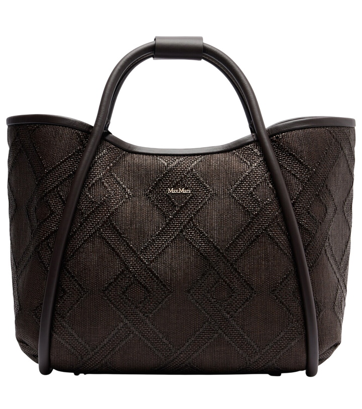 Photo: Max Mara Leather tote bag