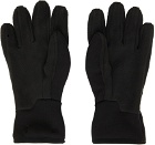 C.P. Company Black Seamless Gloves