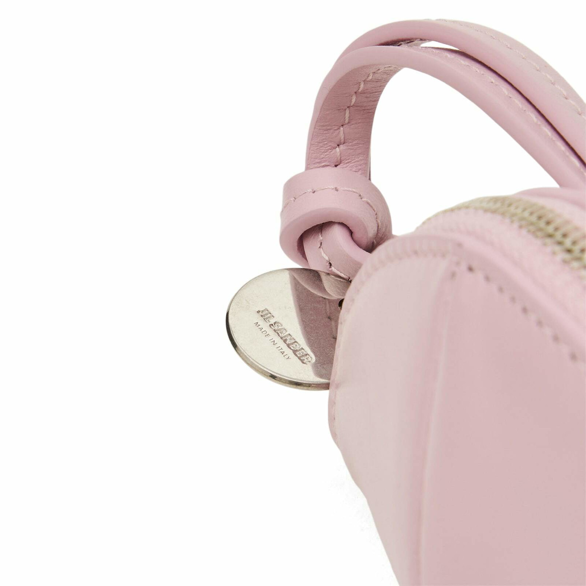 Jil Sander Women's Small Curve Pouch in Neon Rose 