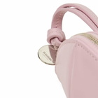 Jil Sander Women's Small Curve Pouch in Neon Rose 