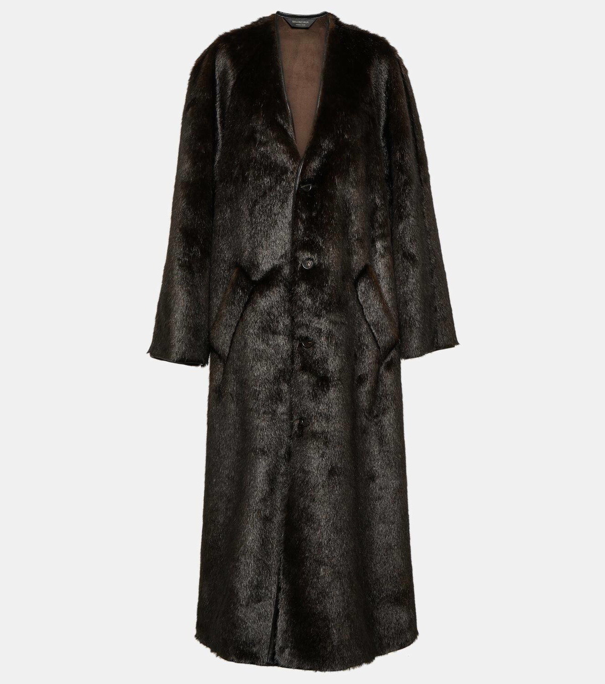 Balenciaga Faux fur coat Balenciaga