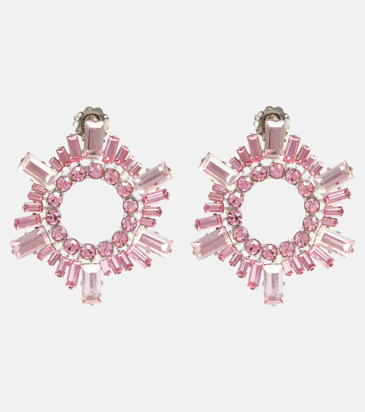 Amina Muaddi - Begum Mini crystal-embellished earrings Amina