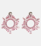 Amina Muaddi - Begum Mini crystal-embellished earrings