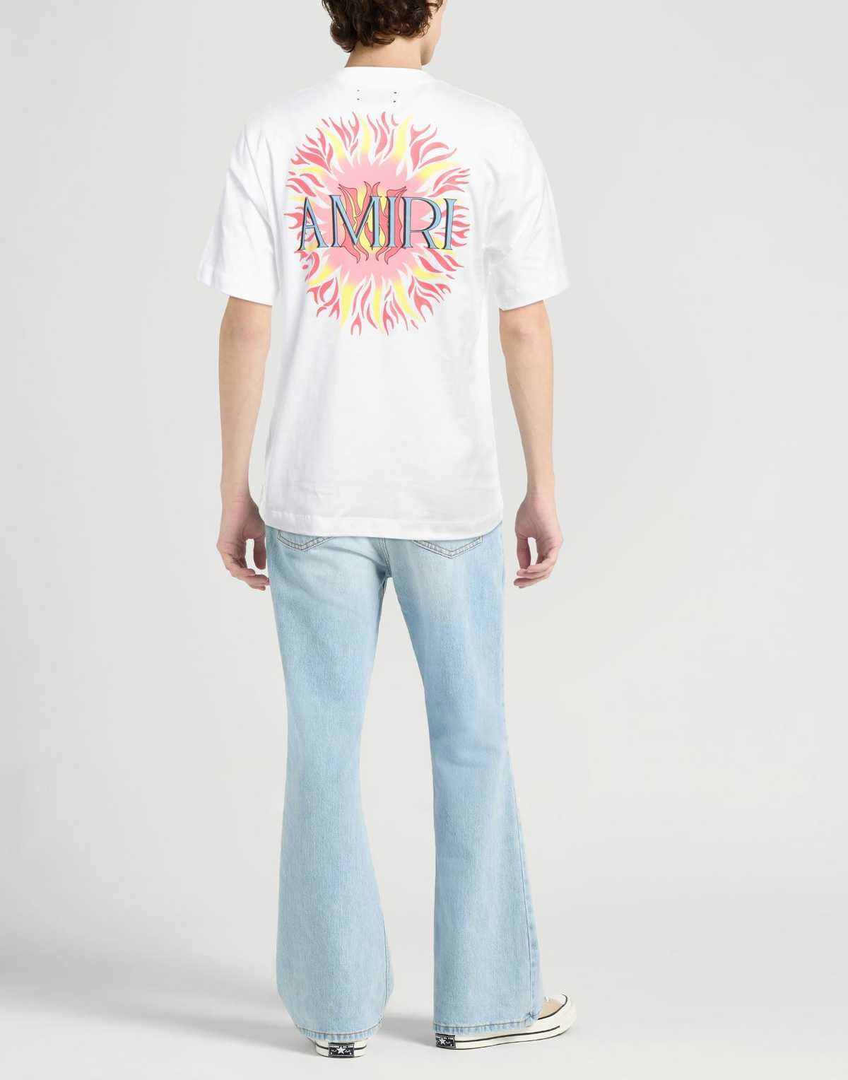 Amiri Mens T-shirt in White