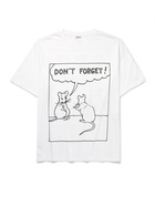 LOEWE - Joe Brainard Printed Cotton-Jersey T-Shirt - White