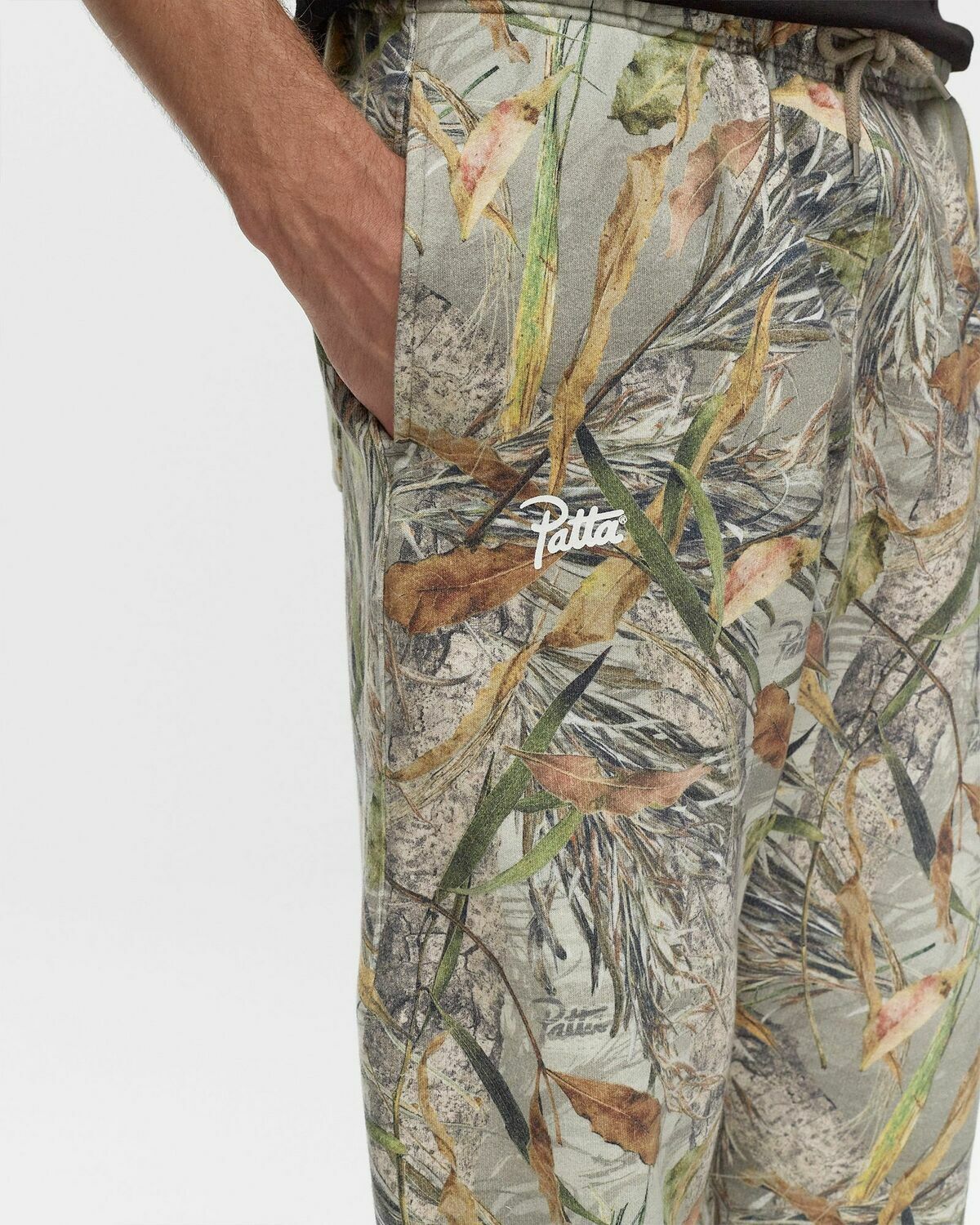 Patta Patta Nature Print Classic Jogging Pants (Sf) Beige Sweatpants