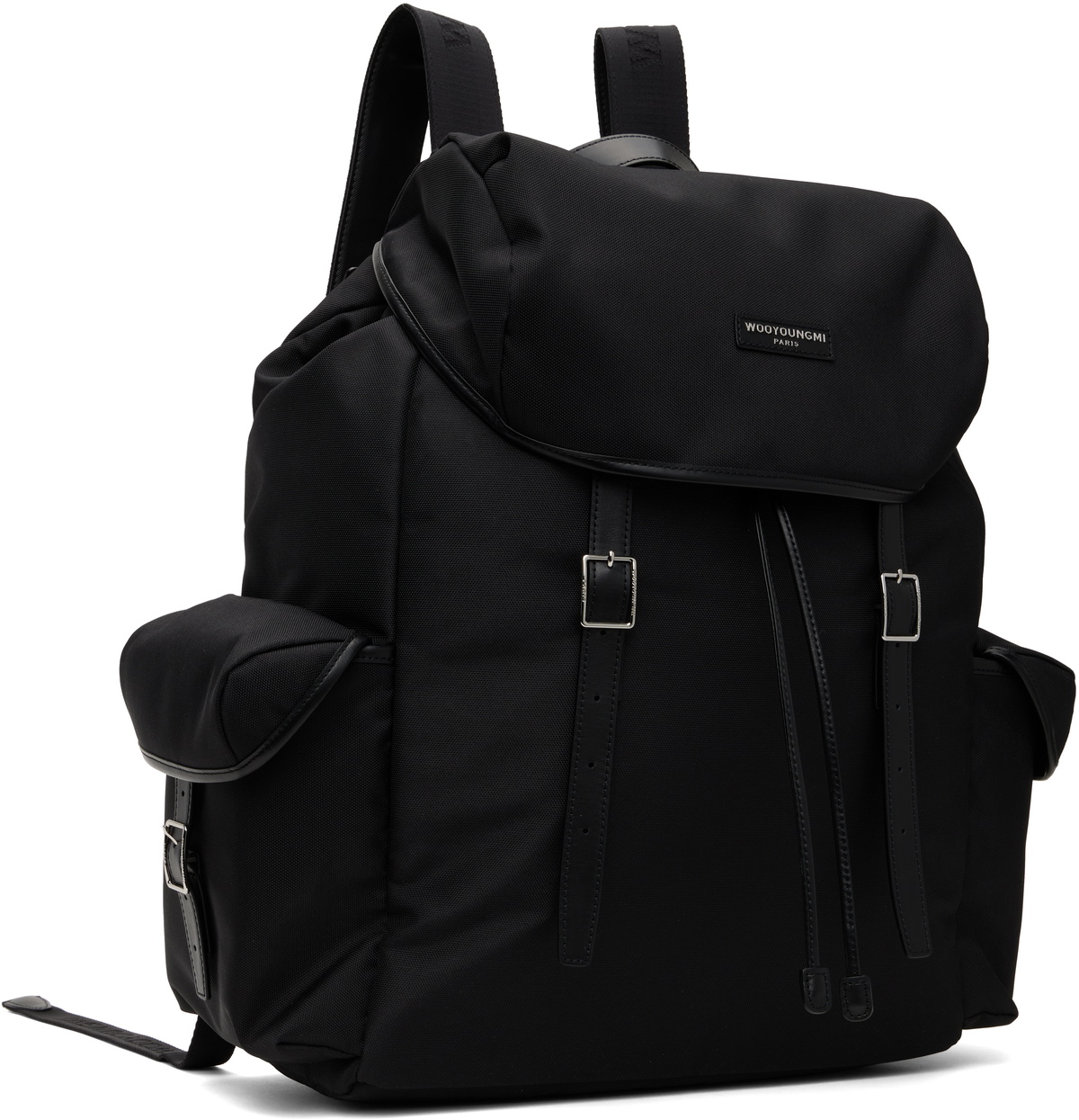 WOOYOUNGMI Black Cordura Backpack
