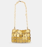 Rabanne Sparkle Nano sequined shoulder bag