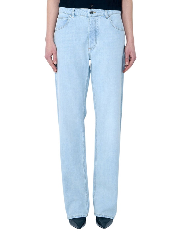 Photo: Bottega Veneta Extra Bleach Dirty Denim Jeans