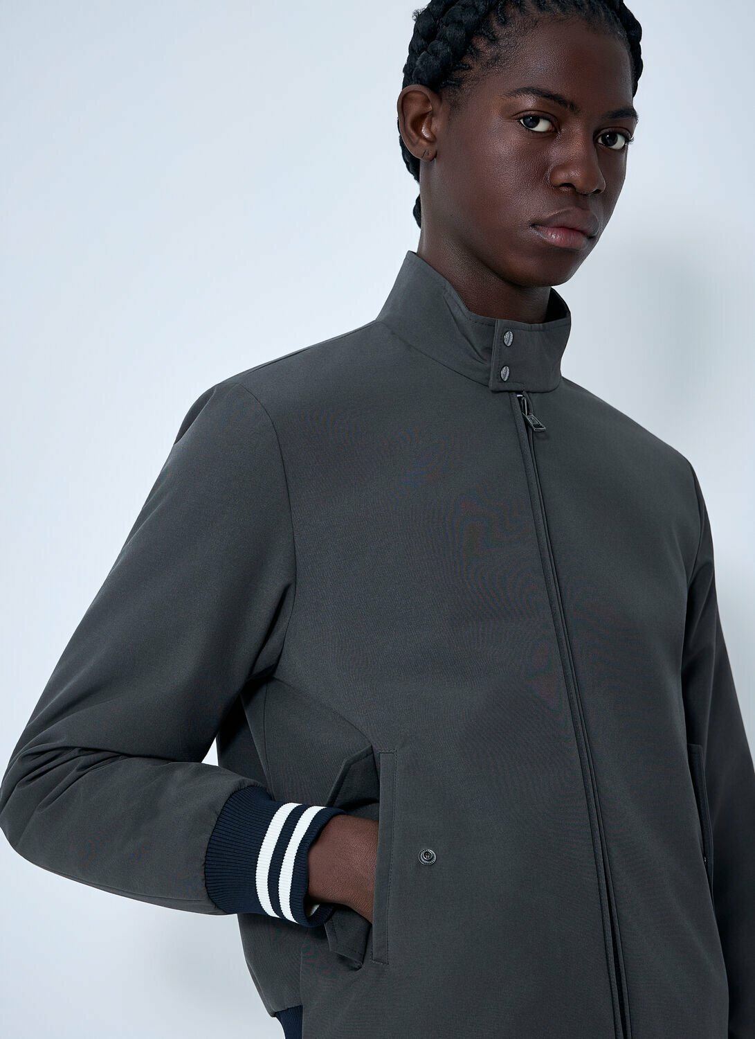 Moncler Prieure Reversible Down Bomber Jacket