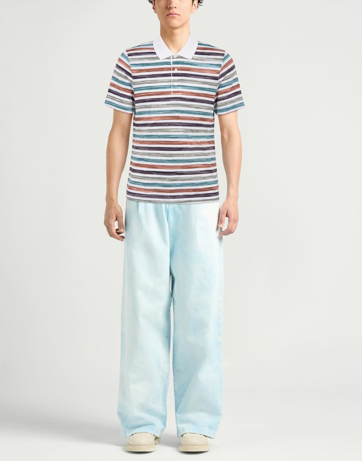 Missoni Mens Polo shirt in White