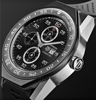 TAG Heuer - Connected Modular 45mm Titanium, Ceramic and Rubber Smart Watch - Men - Black