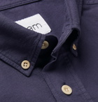 Albam - Button-Down Collar Cotton Oxford Shirt - Blue