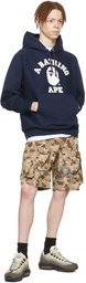 BAPE Navy Classic College Hoodie