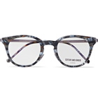 Cutler and Gross - Round-Frame Tortoiseshell Acetate Optical Glasses - Men - Blue