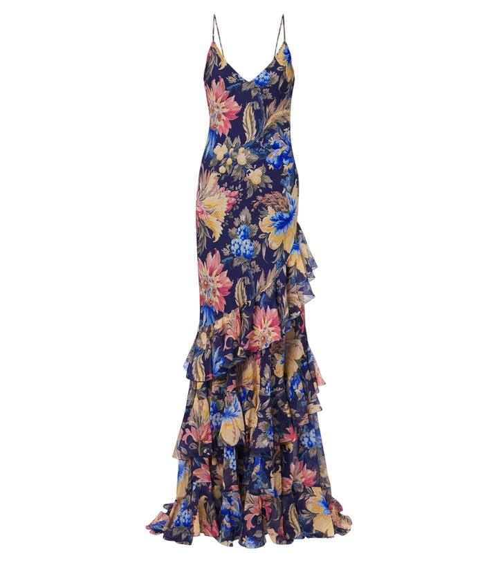 Photo: Etro Floral ruffled gown