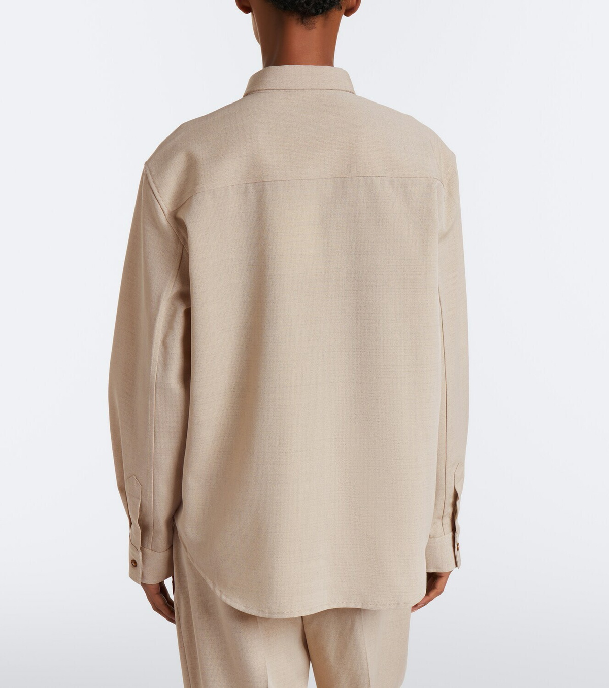 Róhe Wool and silk shirt