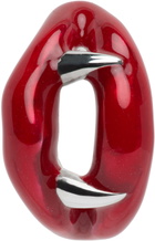Yohji Yamamoto Red Vampire Single Earring