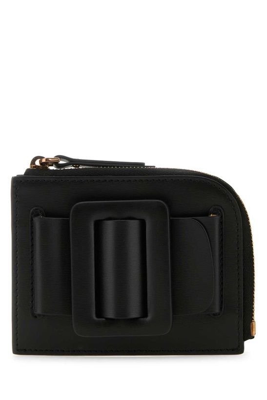 Photo: BOYY Black Leather Epsom Cardholder