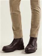Brioni - Full-Grain Leather Boots - Brown