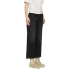 Simon Miller Black Bora Cropped Jeans