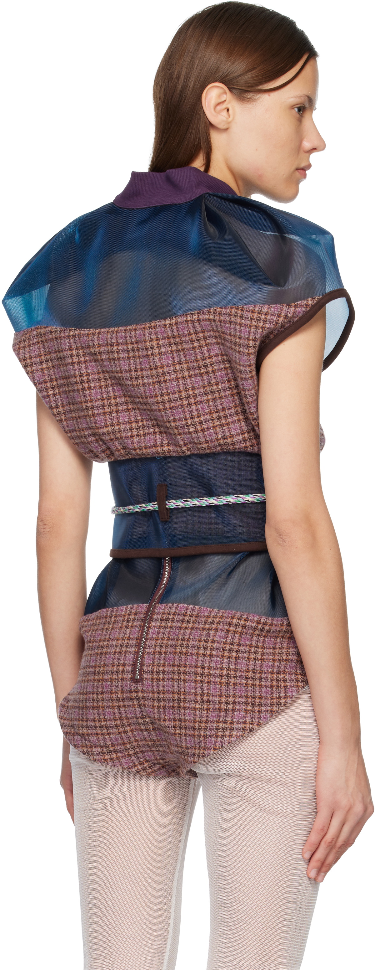 Kiko Kostadinov Multicolor Eartha Fitted Jacket