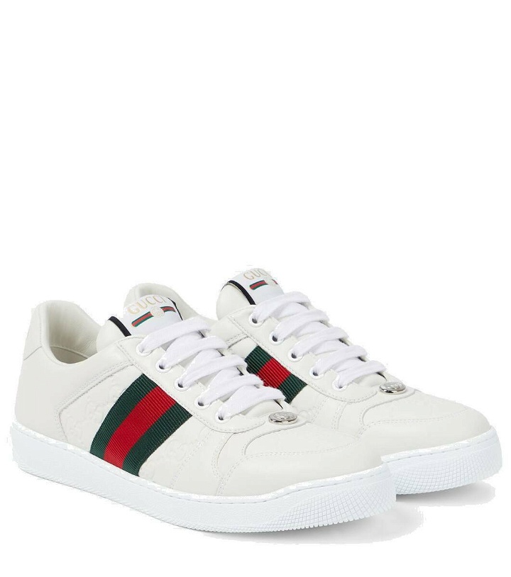 Photo: Gucci Screener leather sneakers