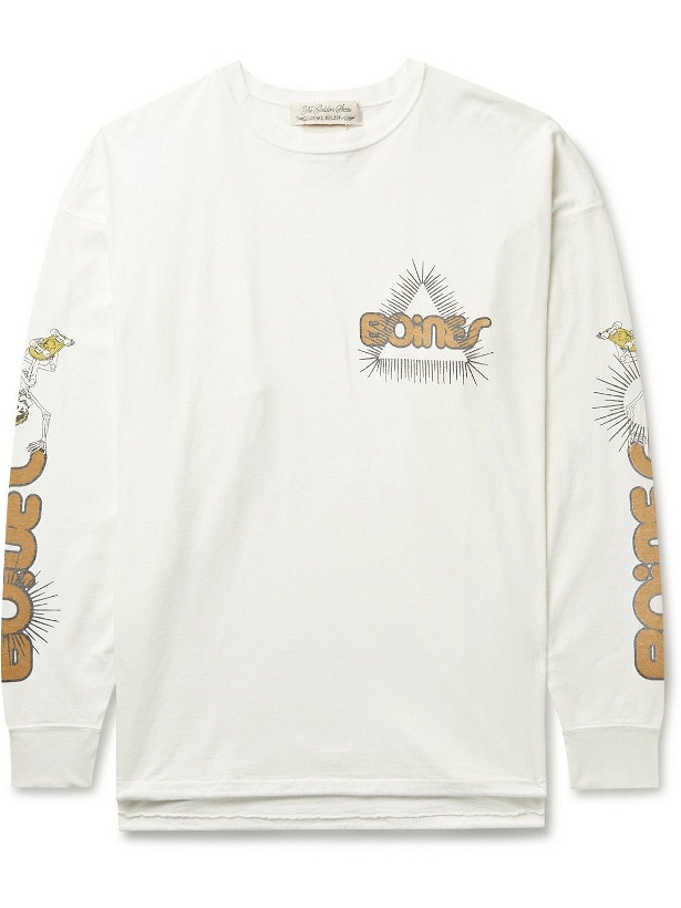 Photo: Remi Relief - Printed Cotton-Jersey T-Shirt - Neutrals