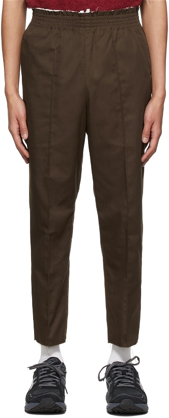 Photo: Camiel Fortgens Brown Cotton Trousers