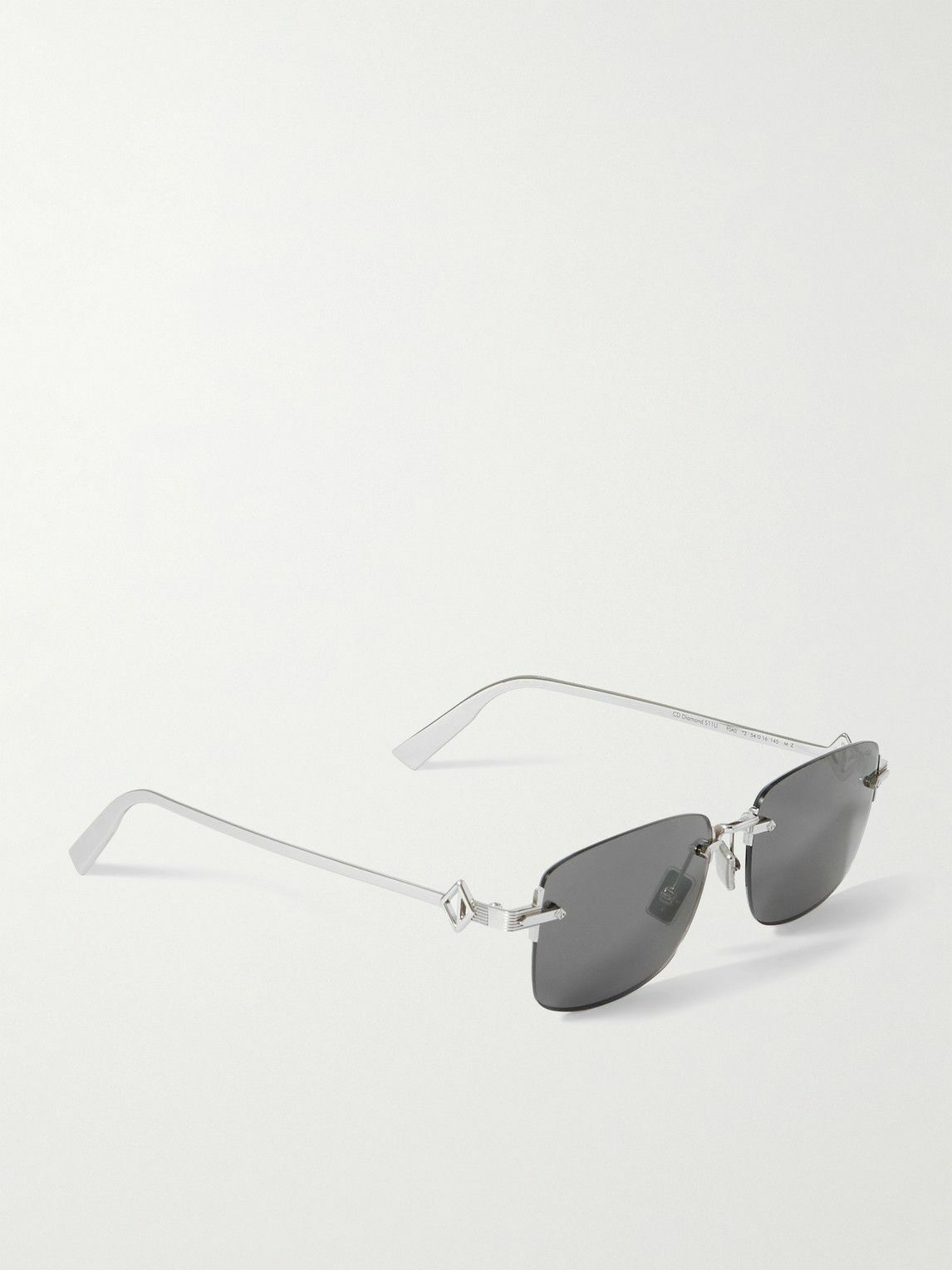 Dior Eyewear - CD Diamond S11U Rectangular-Frame Rimless  display picture 2