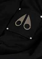 Moose Knuckles Hartsfield Logo-appliqué Cotton Sweatshirt Black