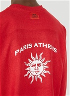 Logo Sun Sweatshirt in Red
