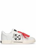 OFF-WHITE 20mm New Low Vulcanized Canvas Sneakers