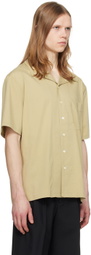 Dunst Khaki Open Collared Shirt