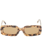 Poppy Lissiman Women's Marteeni Sunglasses in Cream/Brown