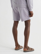Onia - Garment-Dyed Cotton-Jersey Shorts - Purple