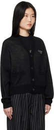 Carhartt Work In Progress Black 'Harttbreaker' Cardigan